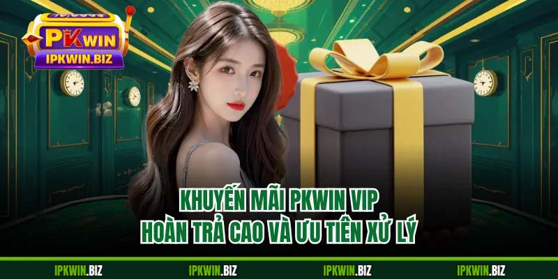 Khuyến mãi PKWIN VIP hoàn trả cao và ưu tiên xử lý